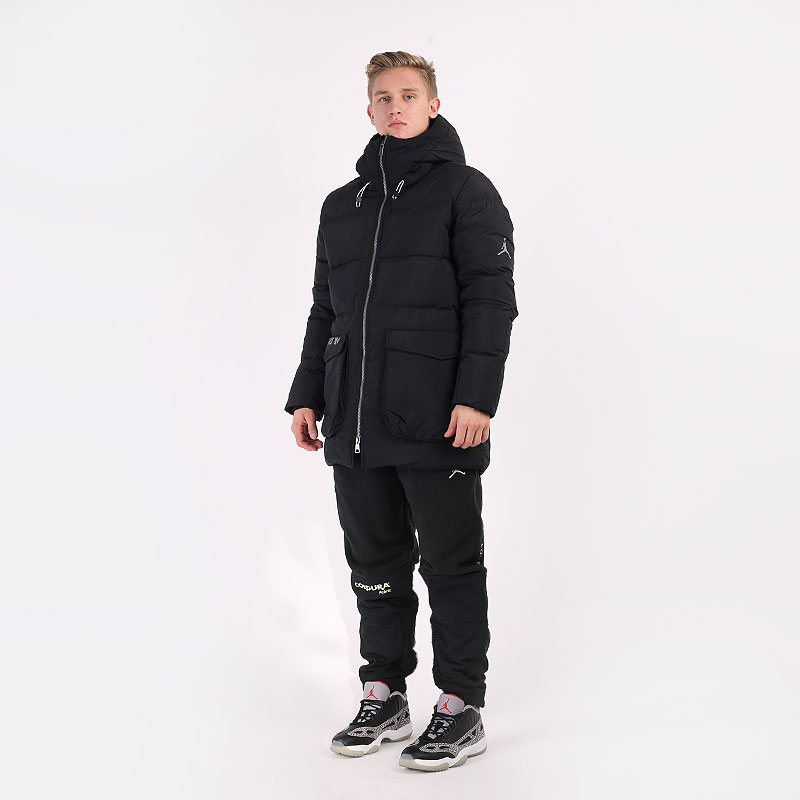 мужская черная куртка Jordan Down Parka CK6661-010 - цена, описание, фото 8